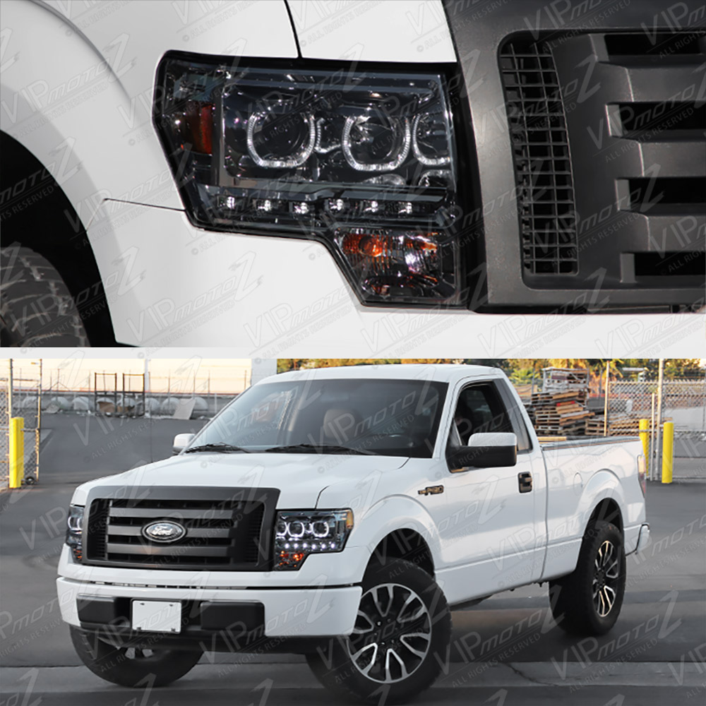 SMOKE 2009 2010 2011 2012 2013 2014 Ford F150 Smoke Angel Eye LED