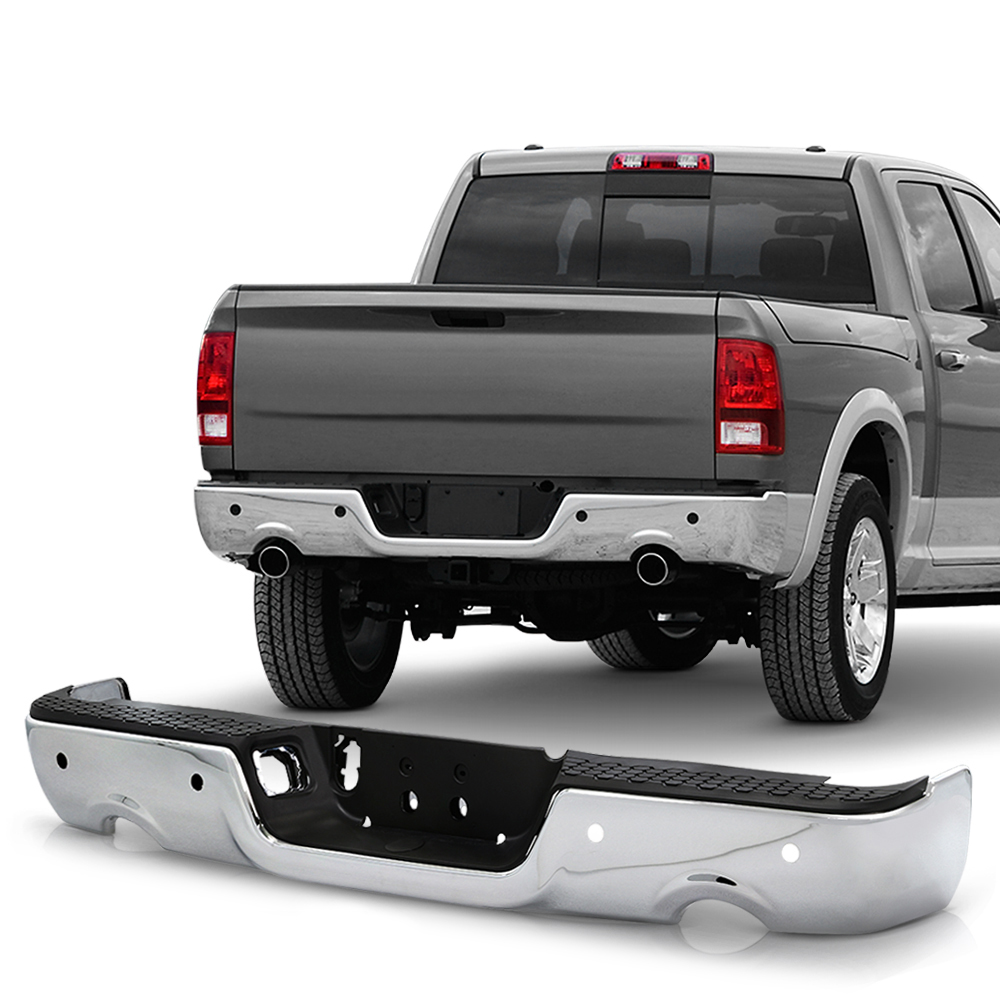 2012 Dodge Ram 1500 Rear Bumper Dual Exhaust