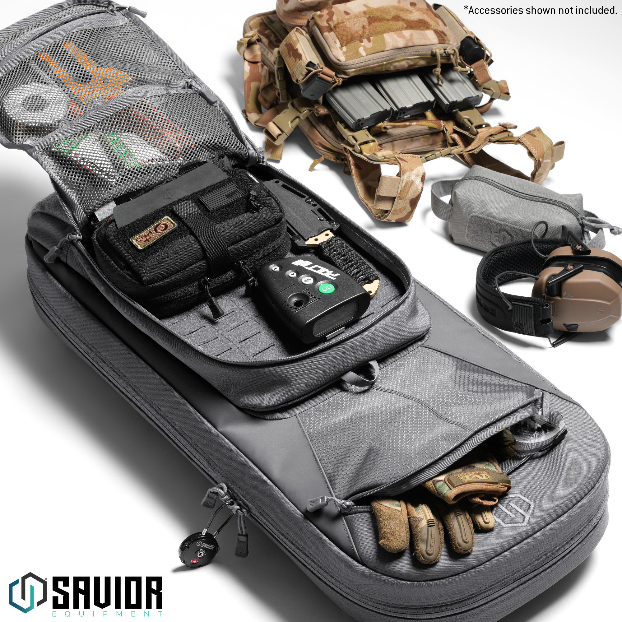 SAVIOR 30" 34" 38" Tactical Rifle Bag Discreet Pistol  Conceal Carry Storage Case