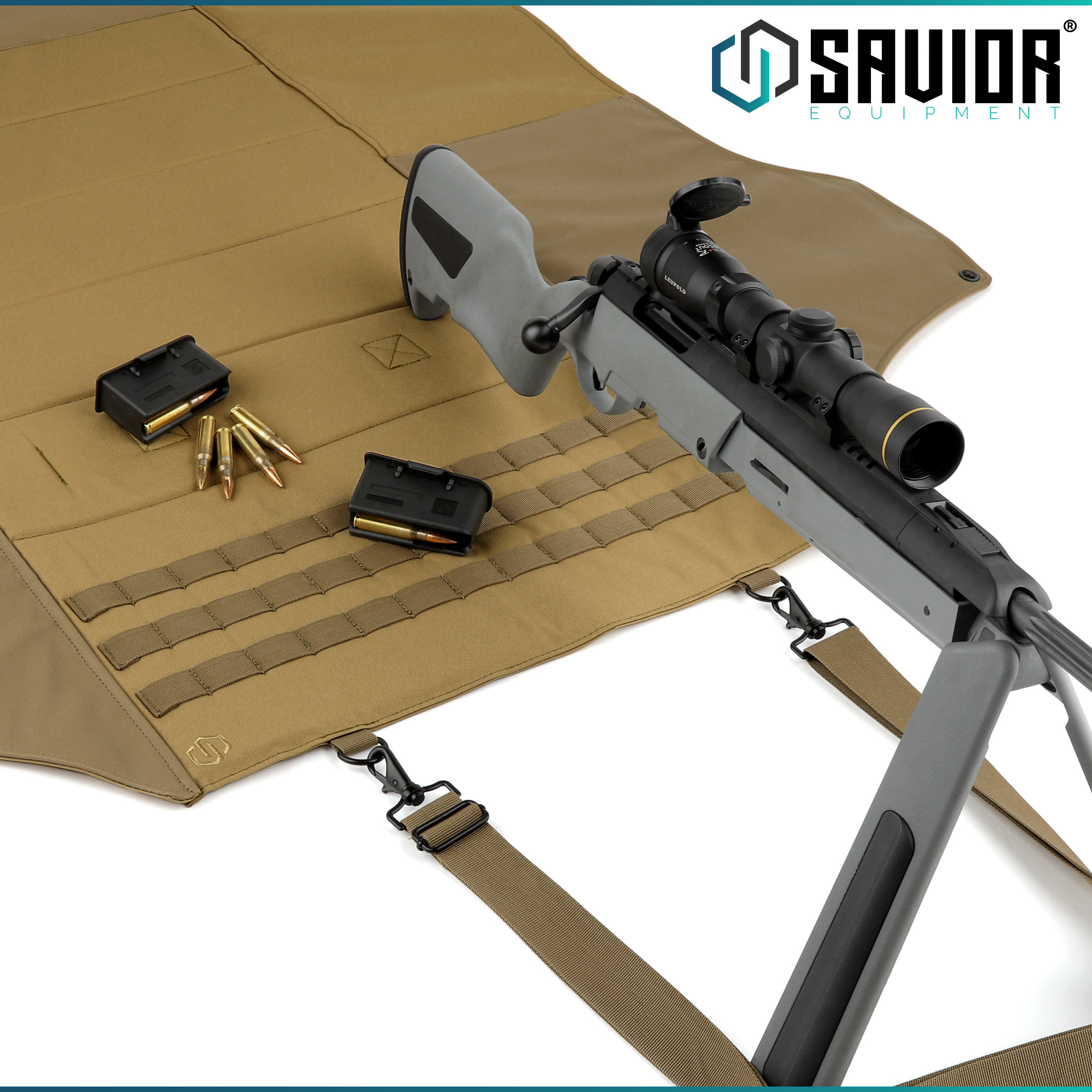 SAVIOR EQUIPMENT Padded Deluxe RollUp Hunting Range Shooting Mat