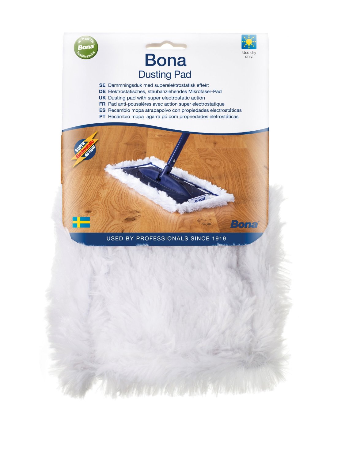 Bona White Dusting Pad Velcrolike Strips eBay