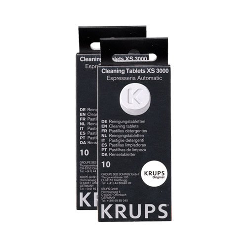 3 Packs Krups XS3000 Cleaning Tablets Pack of 10 Tablets (30 Tablets Total) eBay