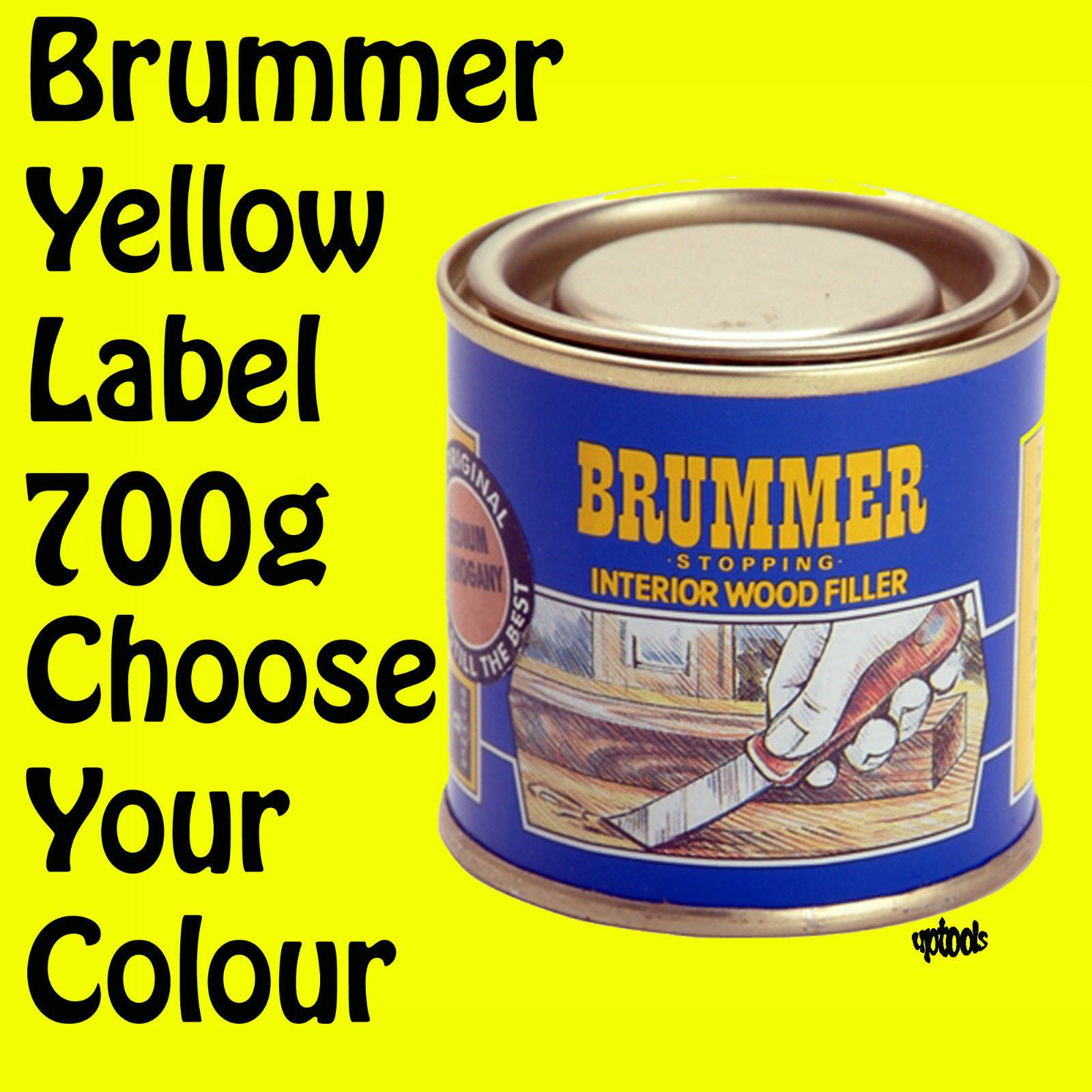 Brummer Yellow Label Interior Stopping Wood Filler Medium Brummer Yellow Label Interior Stopping Wood Filler Medium