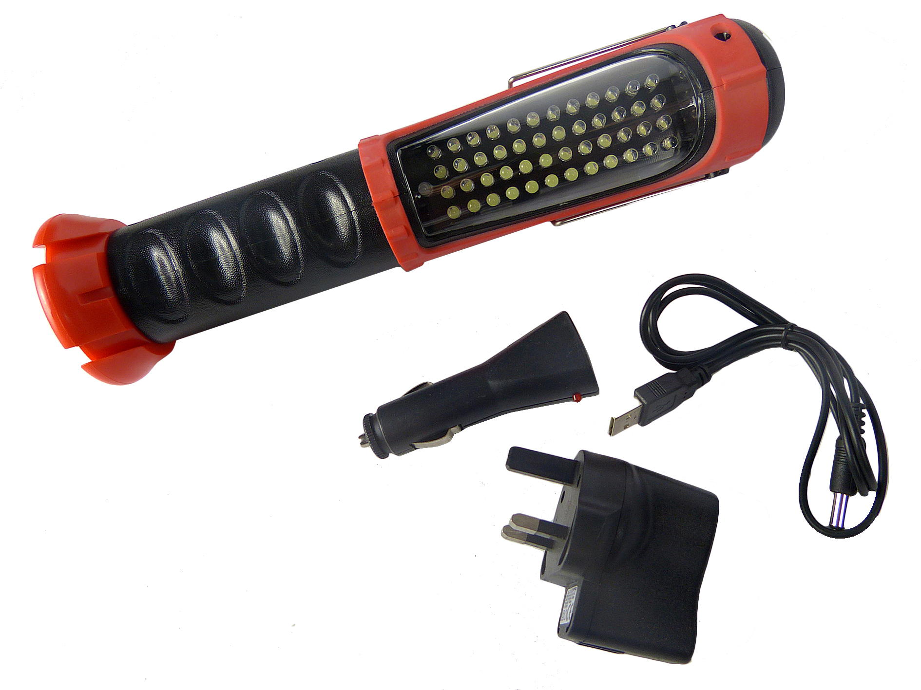 CHARGERS 100 LED RECHARGEABLE CORDLESS WORK LIGHT INSPECTION LAMP TORCH