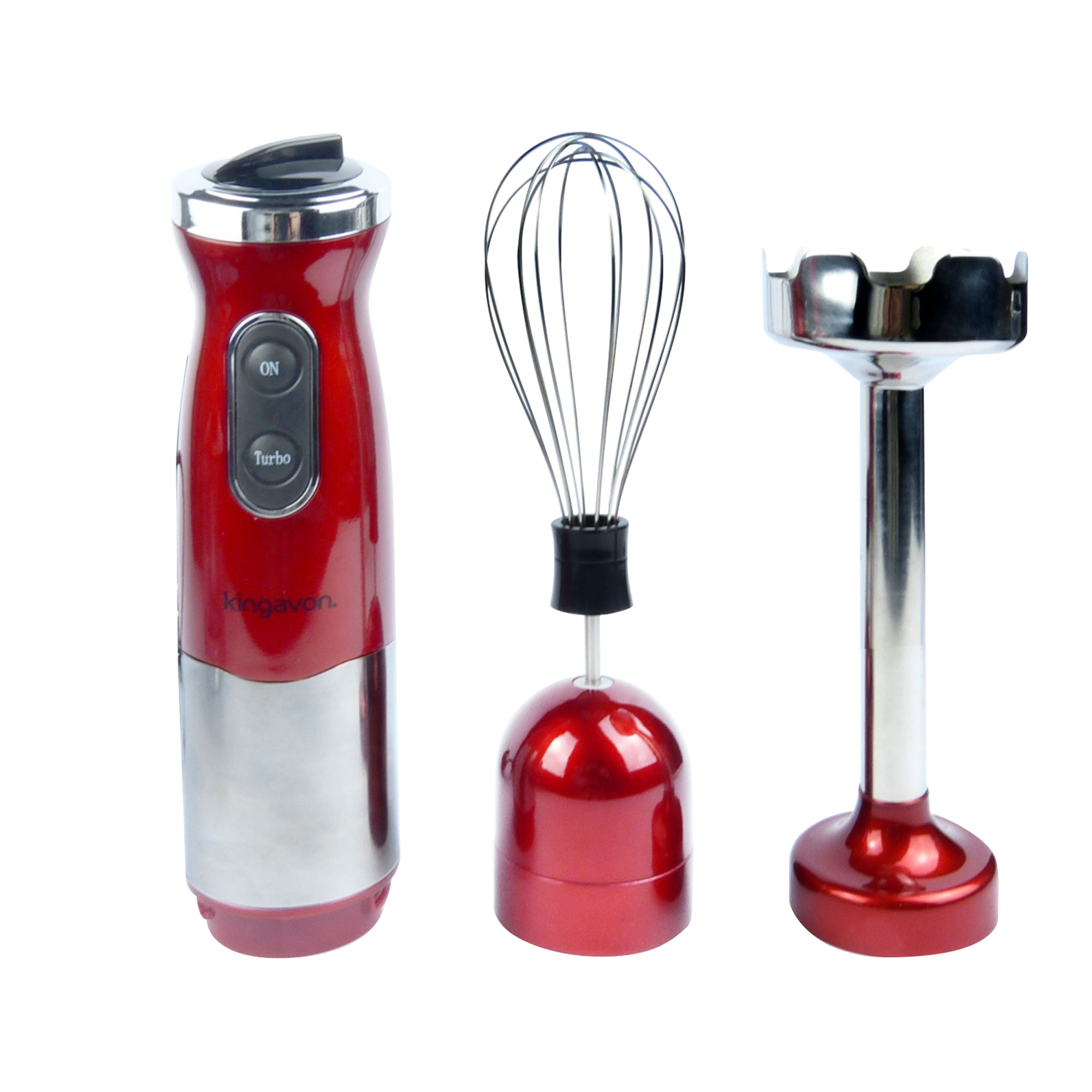 Electric Hand Blender Mixer 4 In 1 Stainless Blade Stainless Whisk And