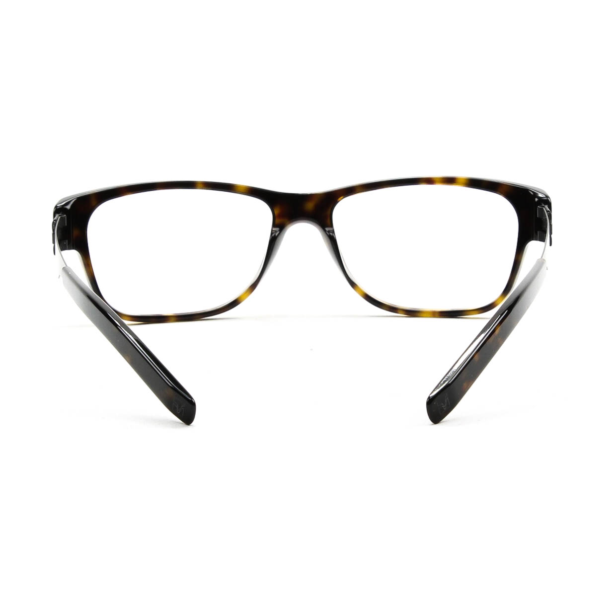 berlin a0555 harmonic oscillator eyeglasses black havana w/ x