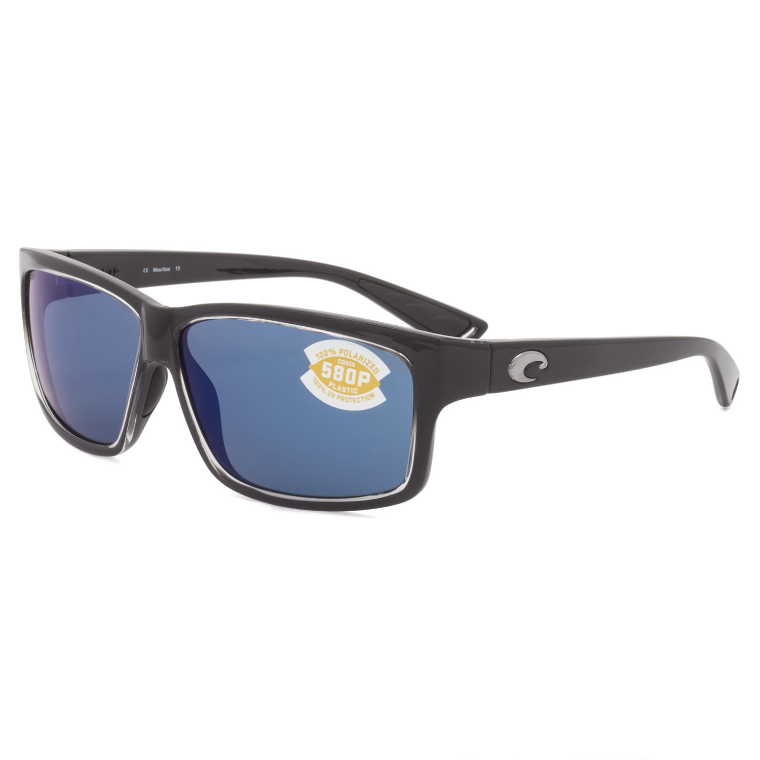 Costa Del Mar Cut Sunglasses Squall Frame / Blue Mirrored 580P