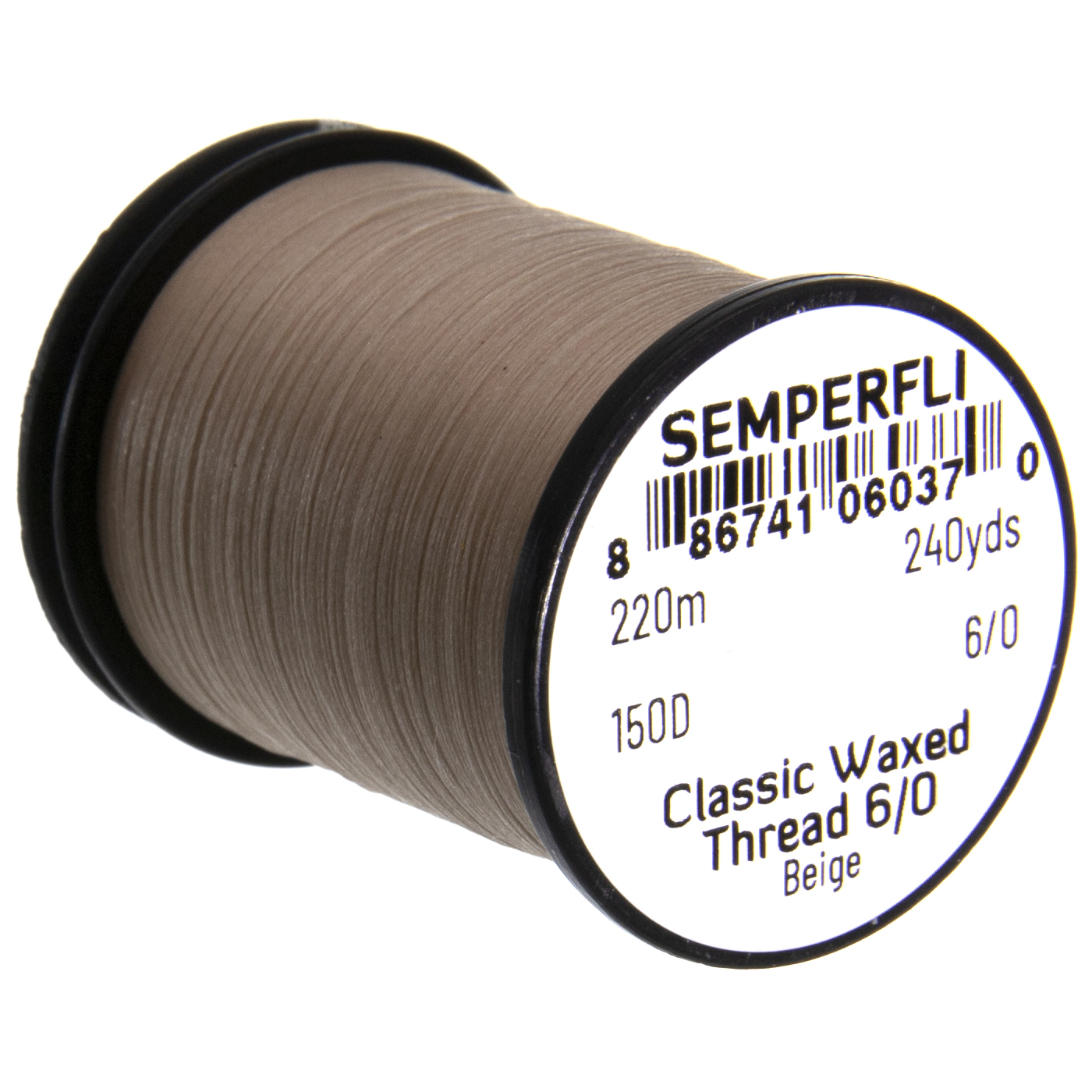 SemperFli Classic Waxed Thread 6/0 240 Yards