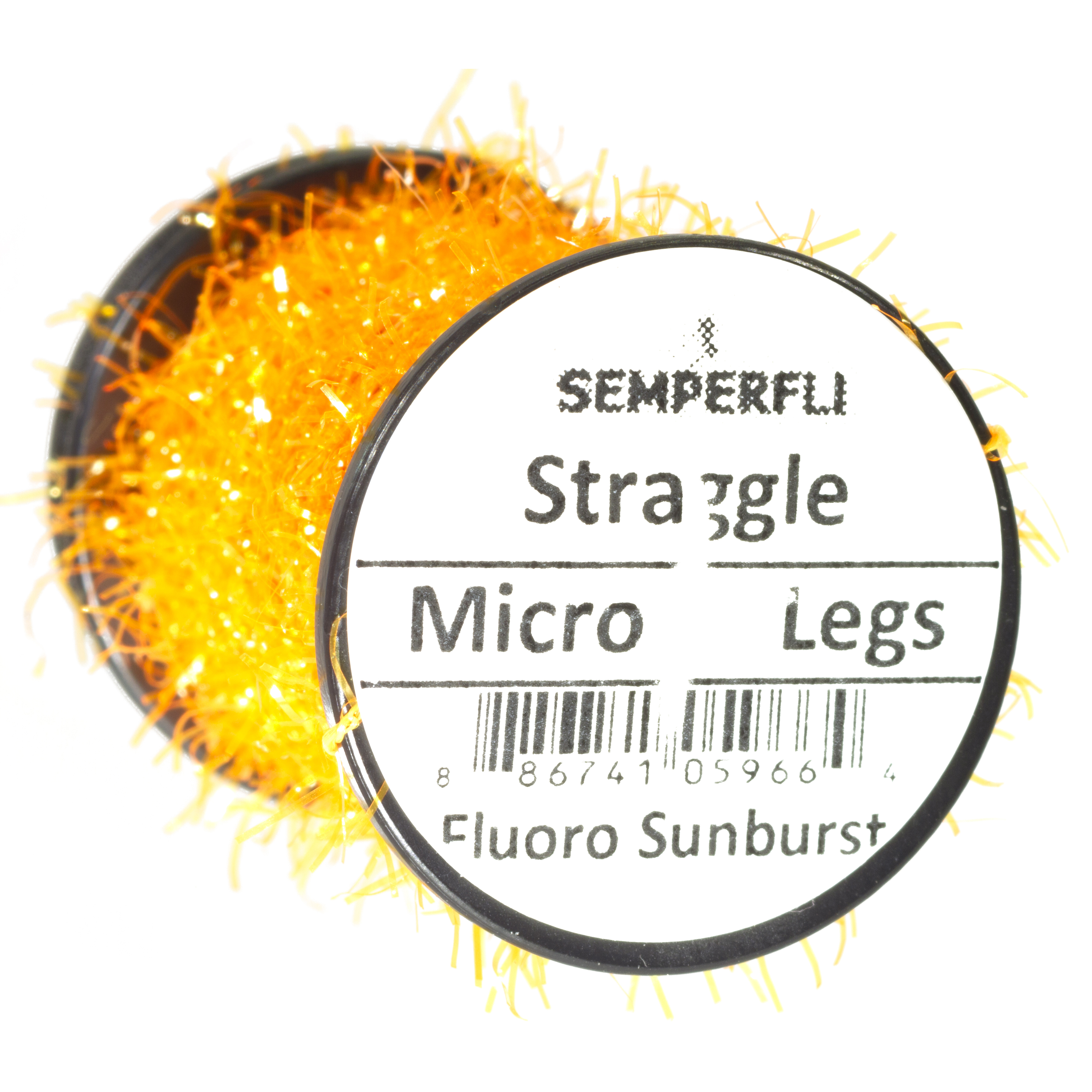 Fluoro Orange Sunburst