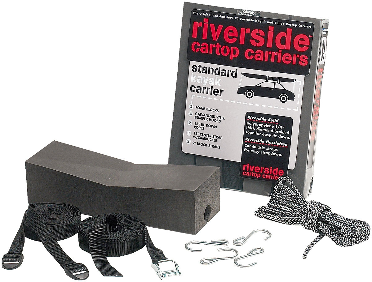 RIVERSIDE CARTOP KAYAK CARRIER KIT eBay