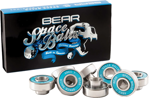 BEAR SPACEBALLS A7 CERAMIC 8mm BEARINGS SIL/BLU | eBay