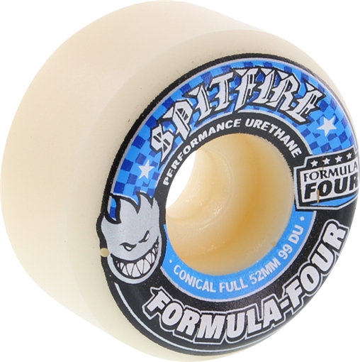 SPITFIRE FORMULA FOUR 99D コニカルフル52mm Spitfire Formula Four 99d Conical Full Blue Skateboard