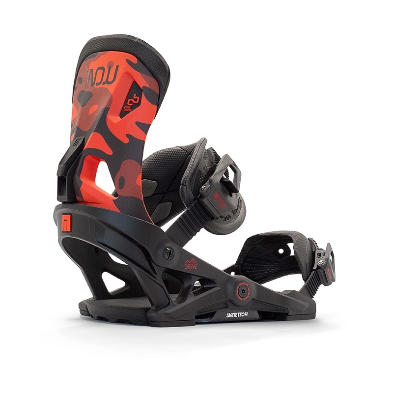 Now NOW Drive Snowboard Bindings 2021 Red