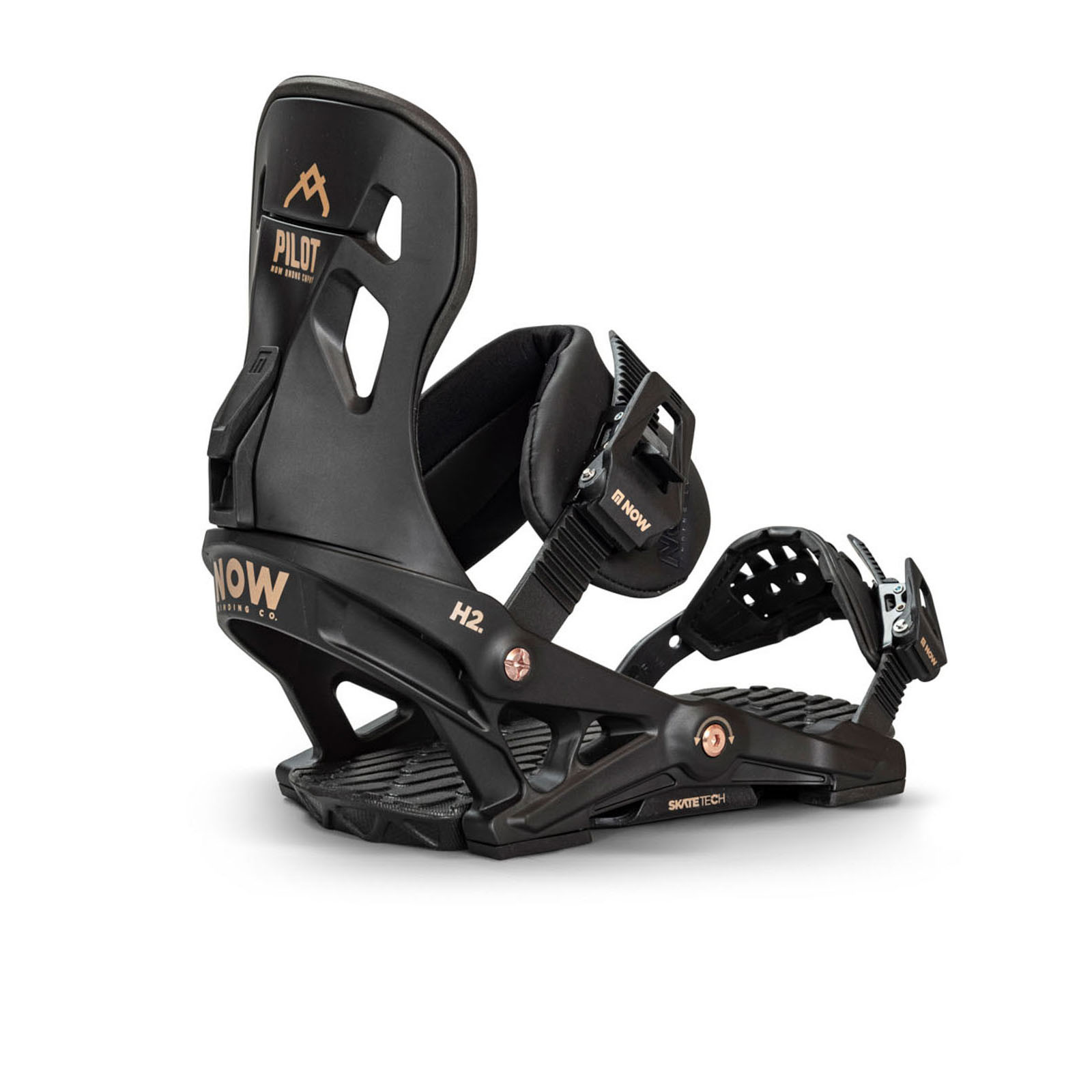 NOW Pilot Snowboard Bindings Black Large | eBay
