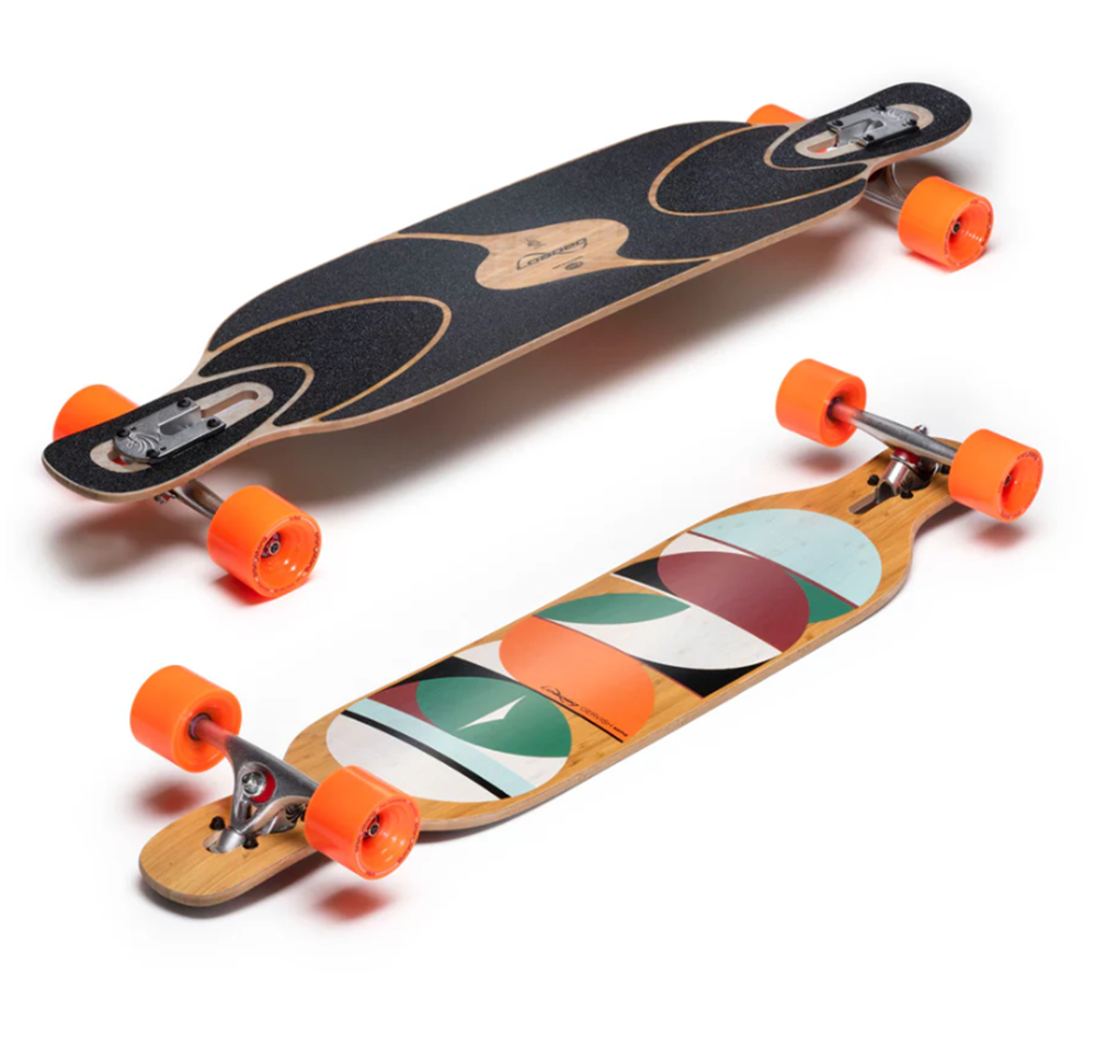 スケートボード Loaded dervish Longboard Deck flex2 Loaded Dervish Sama Flex 2 Skateboard Complete Natural 9x42.8