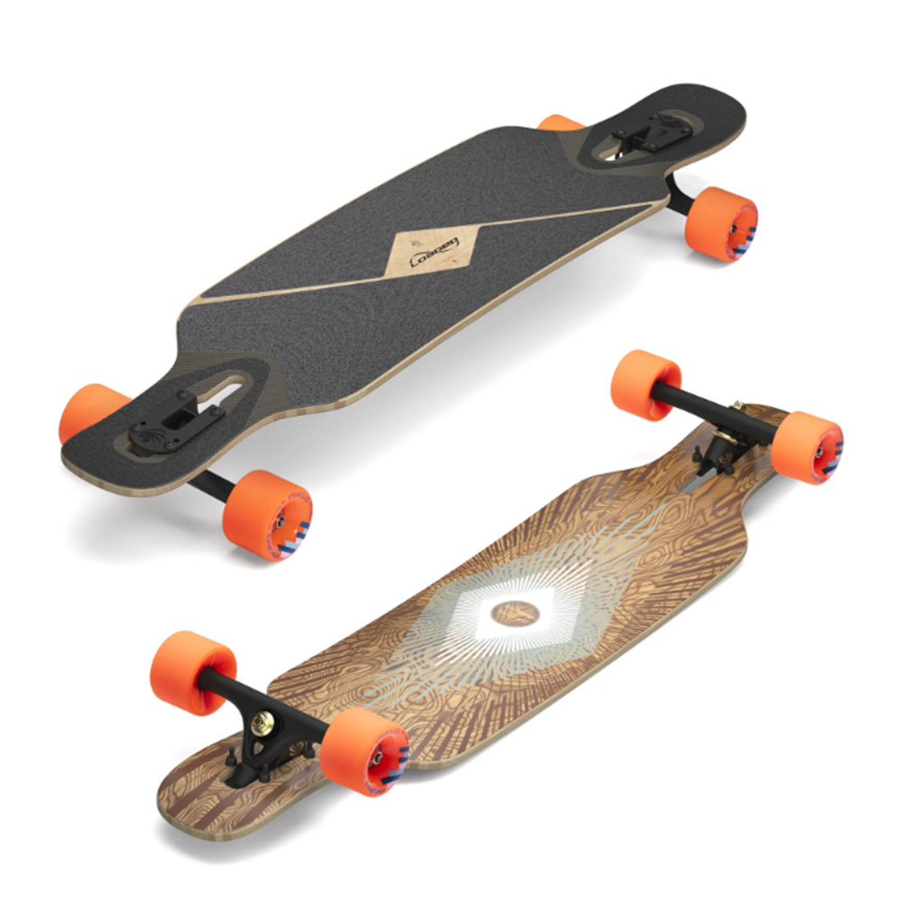 スケートボード Loaded Tan tient flex2 Loaded Tan Tien Flex 2 Skateboard Complete Brown 8.75x39