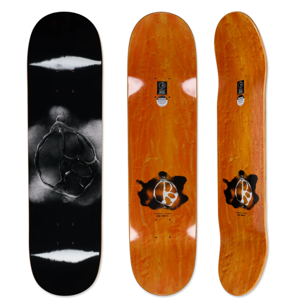 Polar Team Stroke Logo Skateboard Deck Black 8.25x14.25WB | eBay
