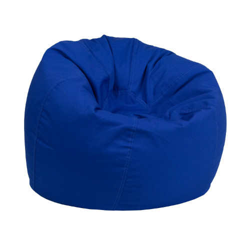 small solid royal blue kids bean bag chair fladgbeansmallsolidroyblgg