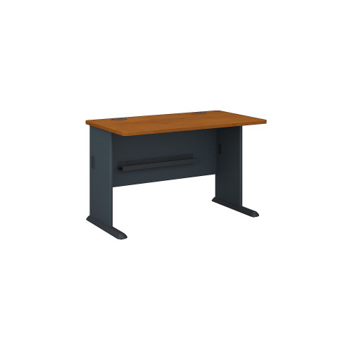Bush industries cubix nat chry/slt 48in desk wc57448 (042976574482)