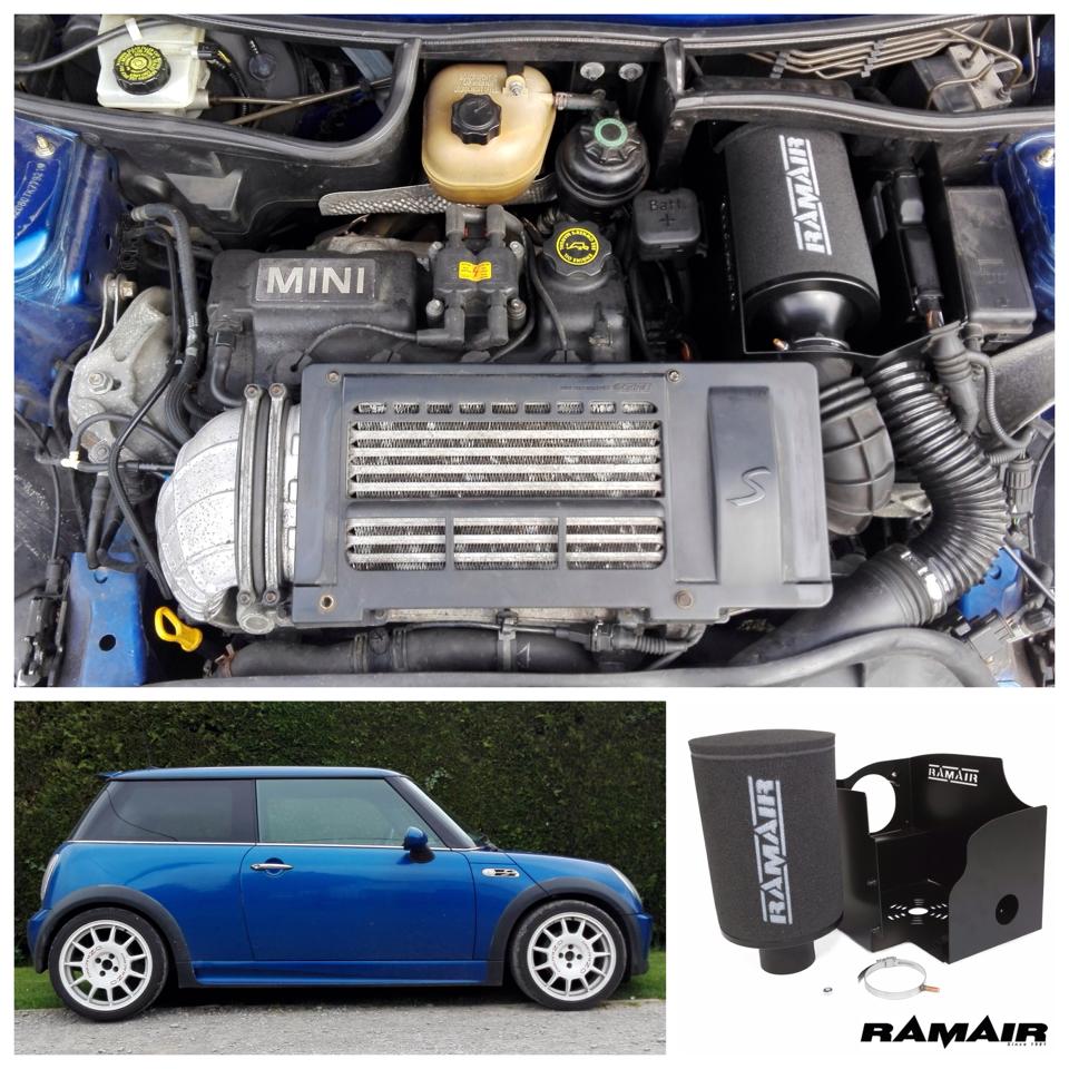 Ramair Performance Intake Induction Air Filter Kit Fits Mini Cooper S 1