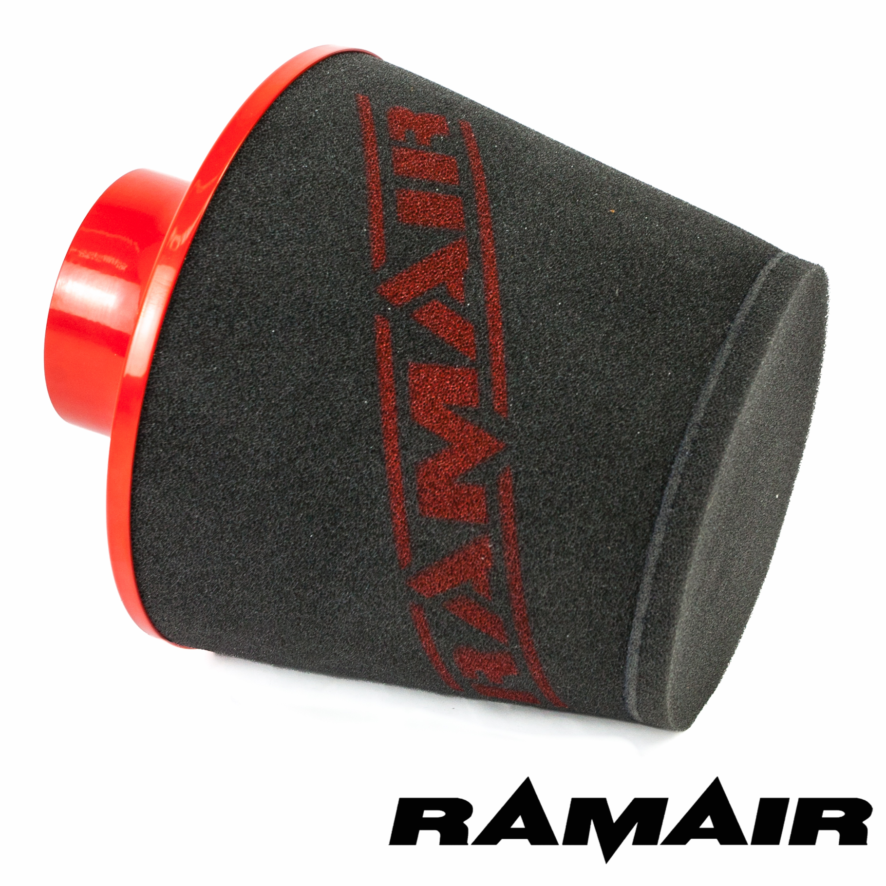 RAMAIR LARGE ALUMINIUM BASE FOAM AIR FILTER INDUCTION INTAKE 80mm OD