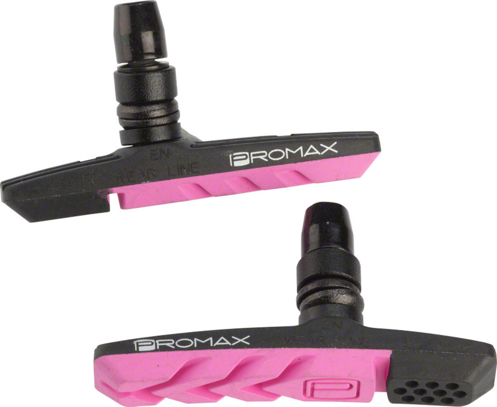 Promax B3 Air Flow Brake Pads 70mm Pink Dual Compound Bicycle Brake