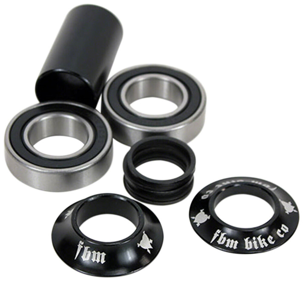 FBM Mid Bottom Brackets 22mm Black Aluminum Cone Spacers Tube Spacer eBay