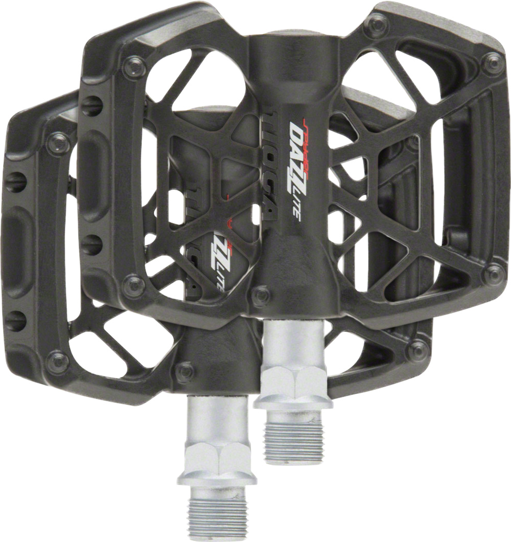 TIOGA DAZZ MX ALLOY BLACK 9//16/" BICYCLE PEDALS