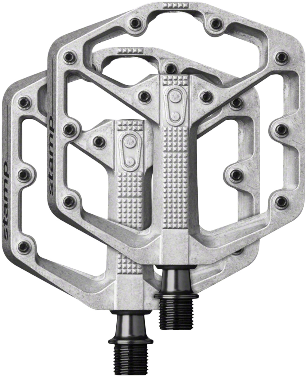 Crank Brothers Stamp 2 Pedals Platform Aluminum 9/16 Raw Small eBay