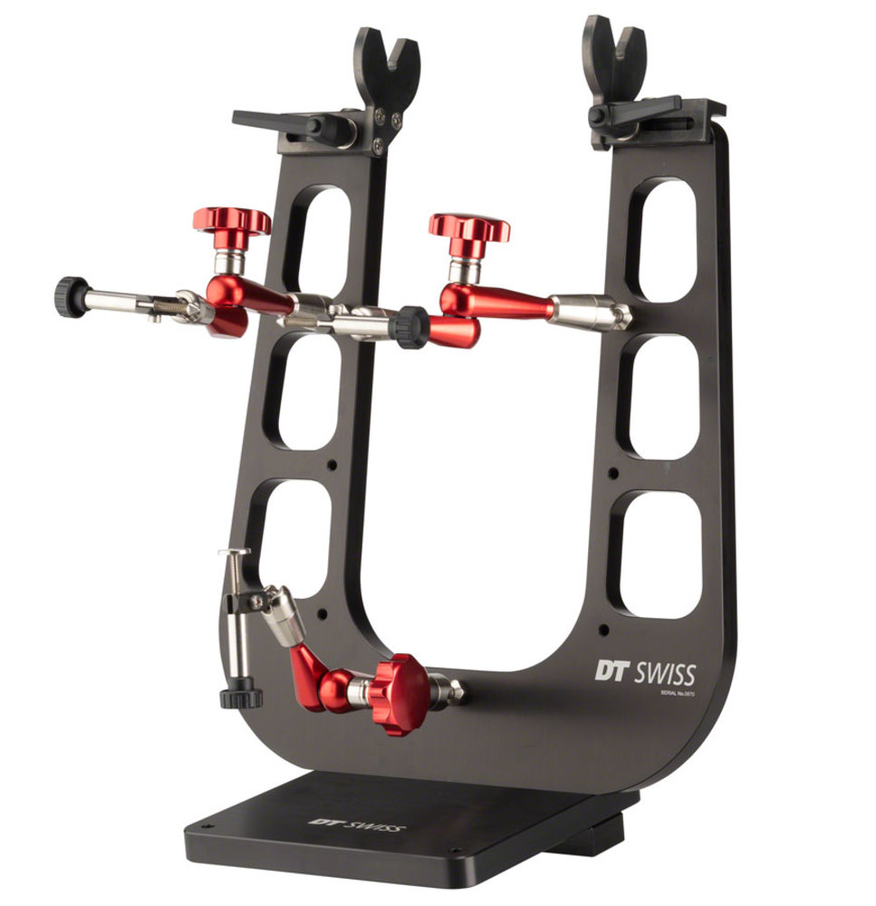 DT Swiss Truing Stand Compatible with bicycle wheels 12" to 29" QR or