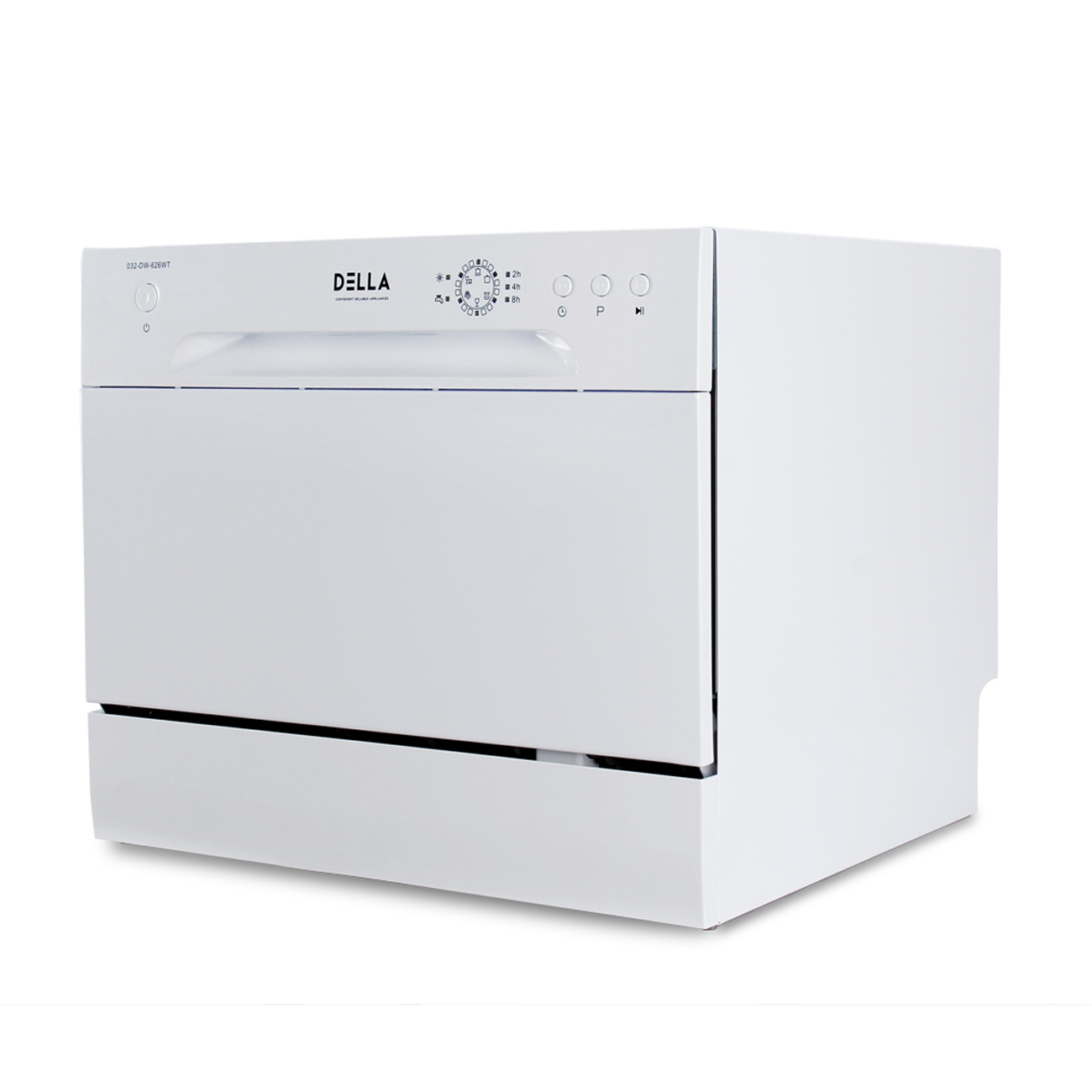Mini Compact 6 Place Settings Countertop Dishwasher Stainless