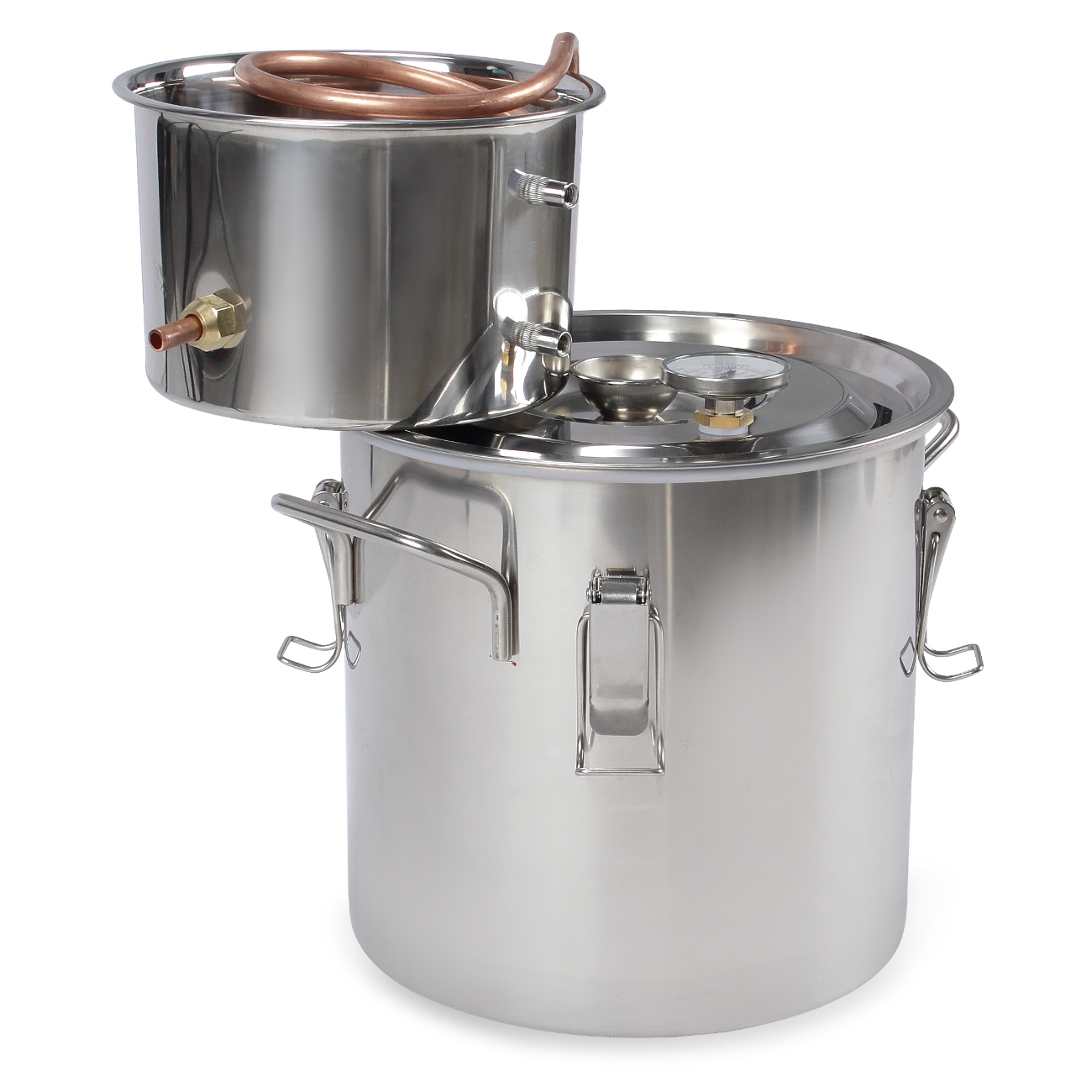 3 Gallon 10 to 12 Liter Water Distiller Boiler Kit Home Brewing