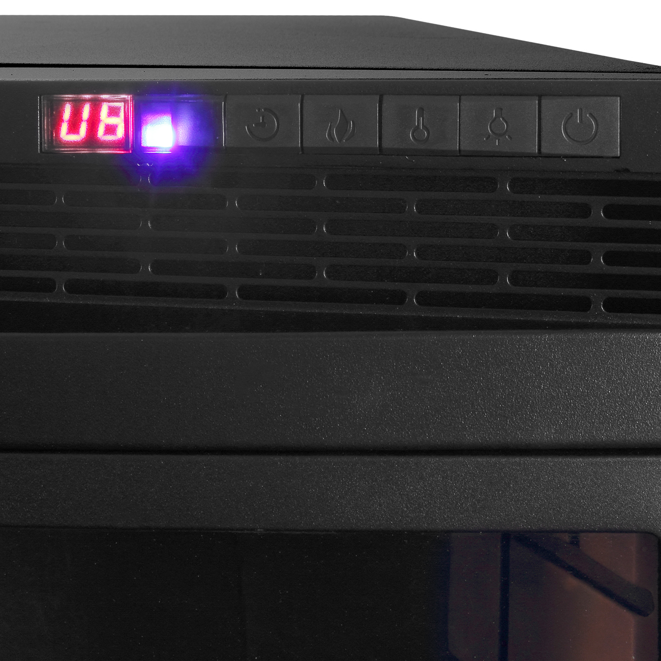 33" 3D Infrared Quartz Electric Fireplace Insert with ...