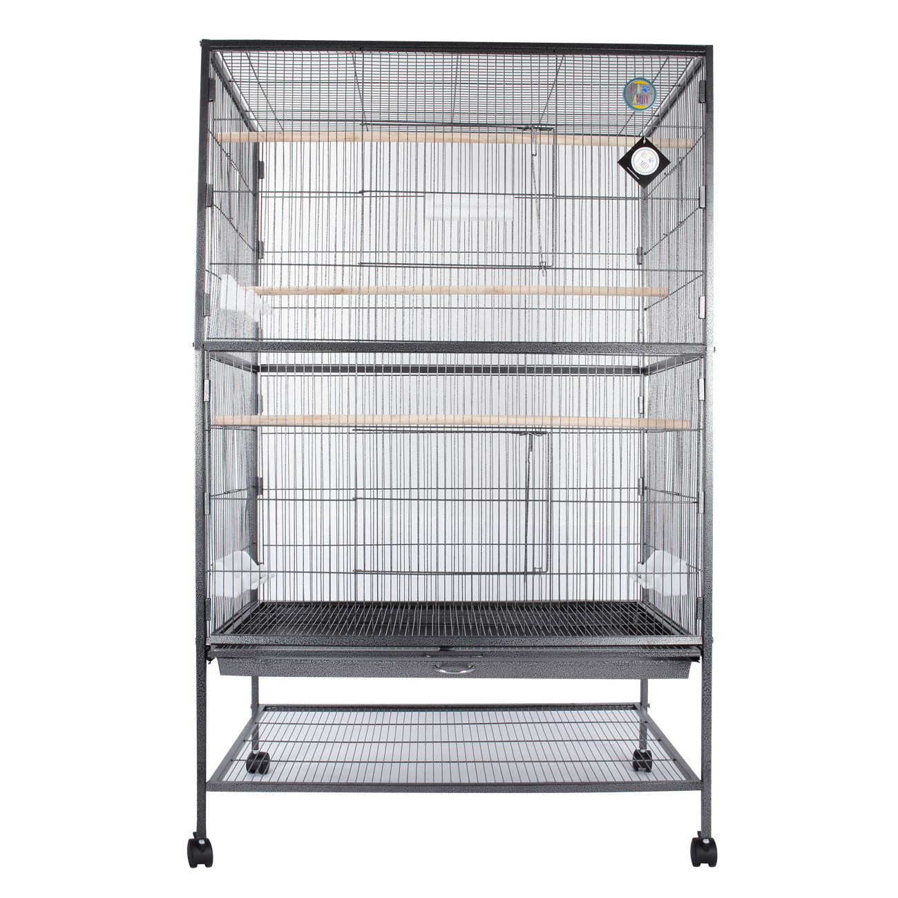 60" Large Bird Cage Parrot Finch Macaw Cockatoo Canary Pet Supplies