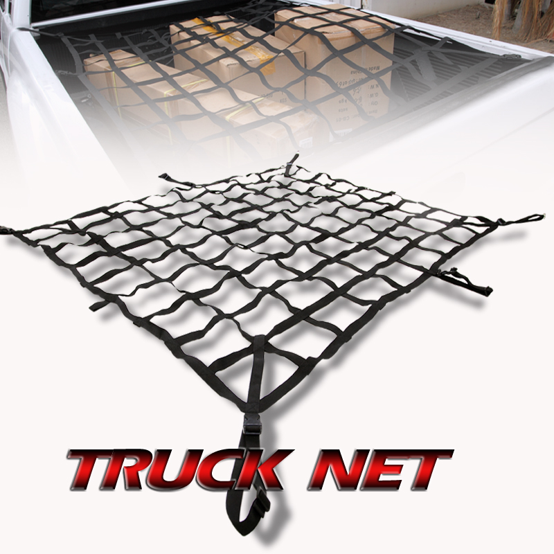 Fit Ford Pickup Truck Heavy-Duty Cargo Net Extended Extend Ext Cab 6.5ft Bed Web