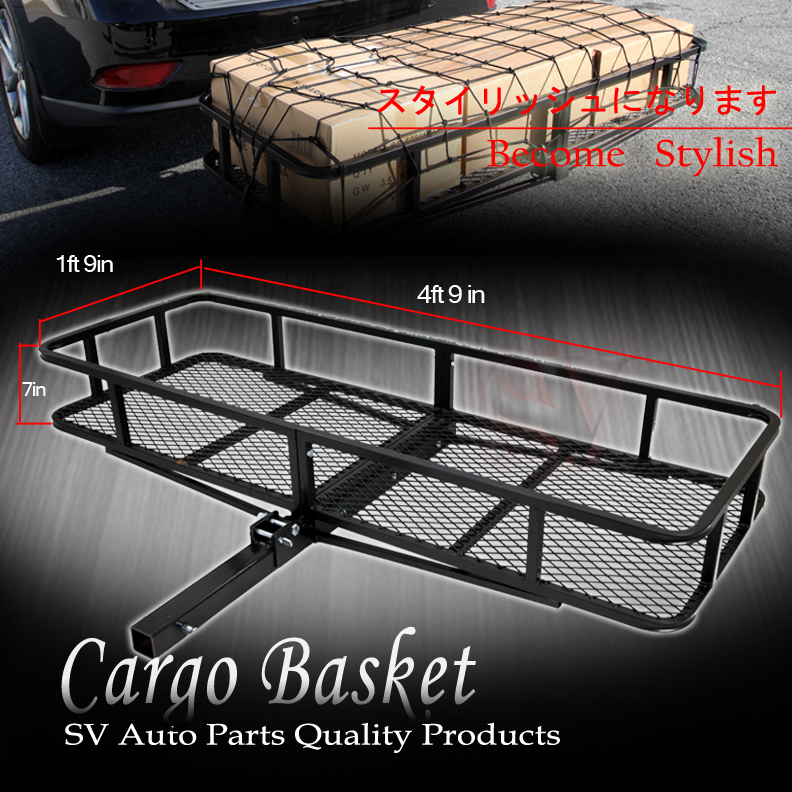 storage rack for hitch