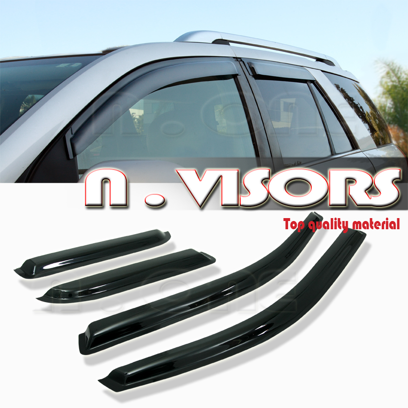 Out-Channel Vent Shade Window Visors Fit Kia Sportage 05 06 07 08 09 10 4pcs