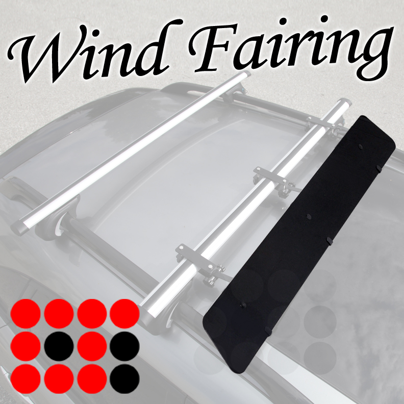Fit Volkswagen Aerodynamic Rooftop 48" CrossBar Wind Fairing Air