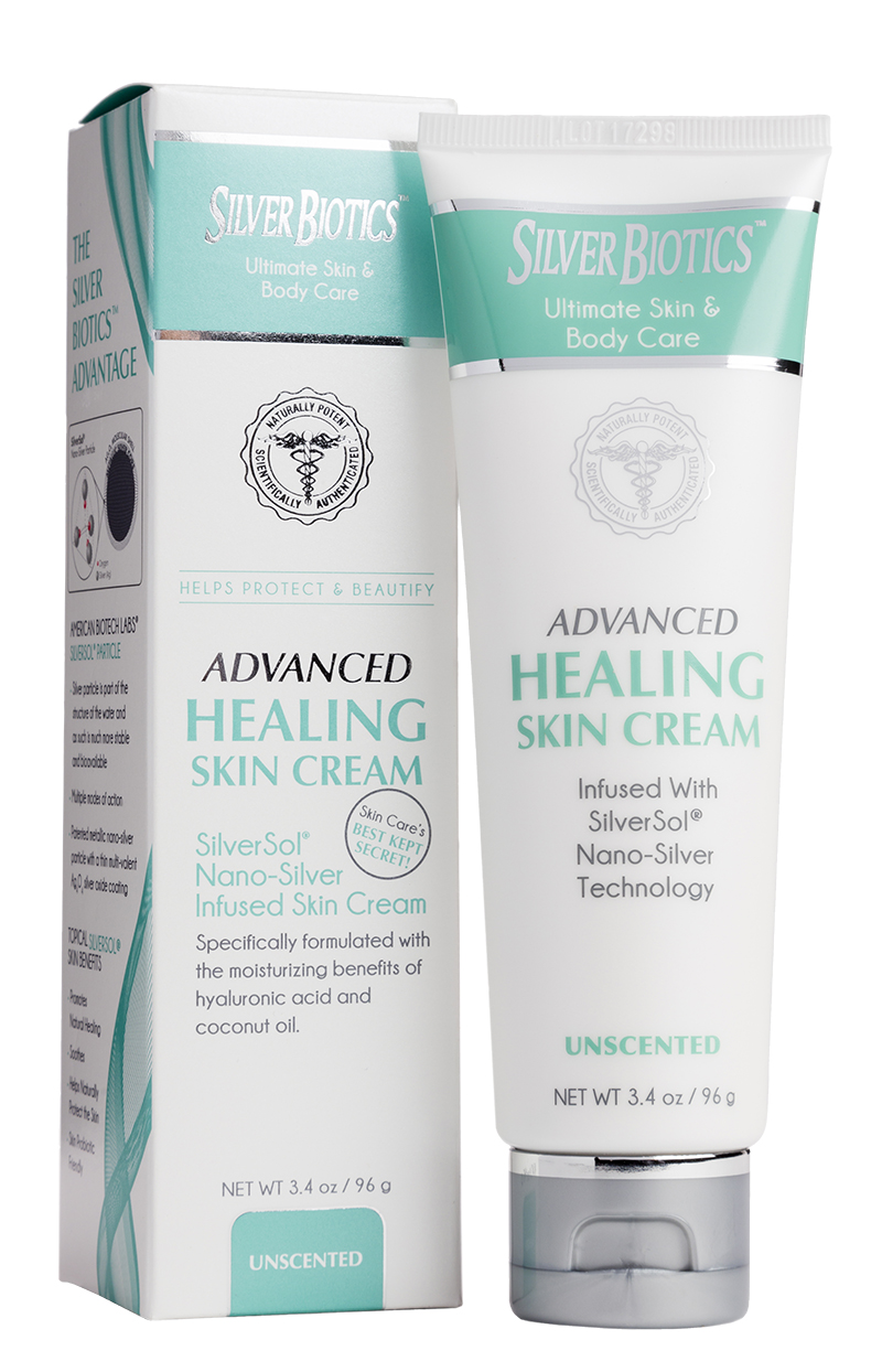 American Biotech Labs Silver Biotics Advanced Healing Skin Cream Unscented 3.4oz 831060004642 eBay