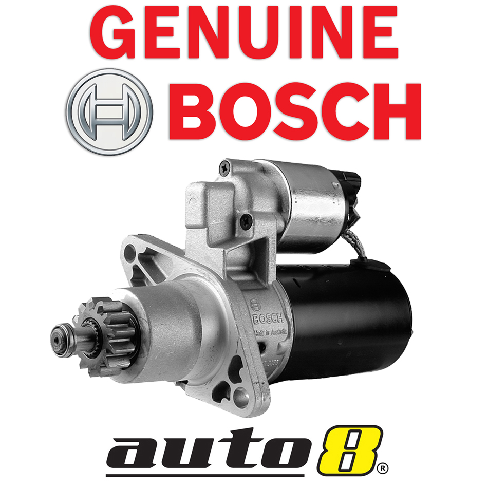 Genuine Bosch Starter Motor to Fit Toyota Tarago ACR30 ACR50 2.4L GSR50 3.5L V6