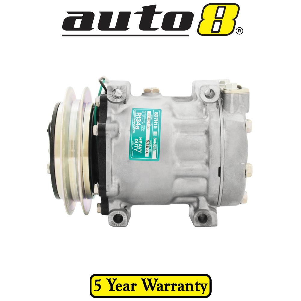 Image is loading Sanden-8169-Air-Conditioning-Compressor-suits-Isuzu-F-
