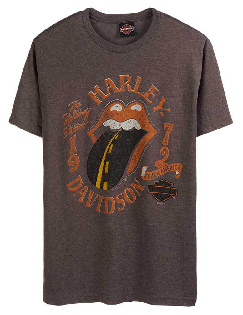 rolling stones harley davidson shirt