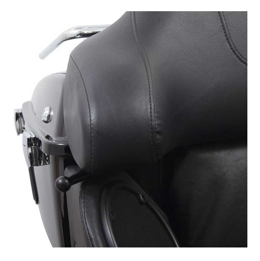 Ciro Black Big Ass Drink Holder with 14-up Passenger Mount
