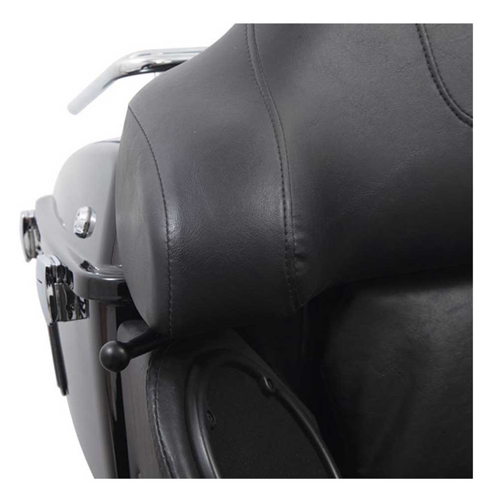 Black Handlebar Mount Cup Holder With Cup For Harley-Davidson Models Ciro 50515 Handlebar Mount Cup Holder