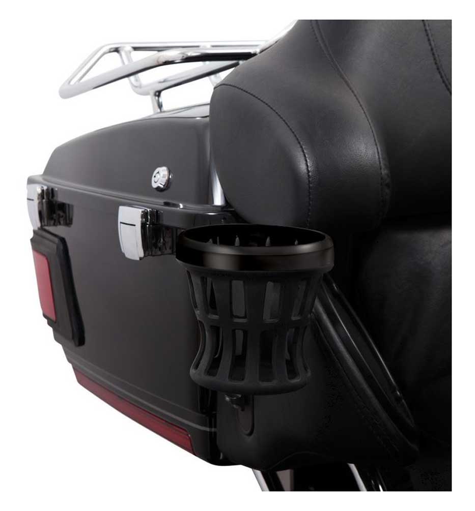 Ciro Black Big Ass Drink Holder with 14-up Passenger Mount