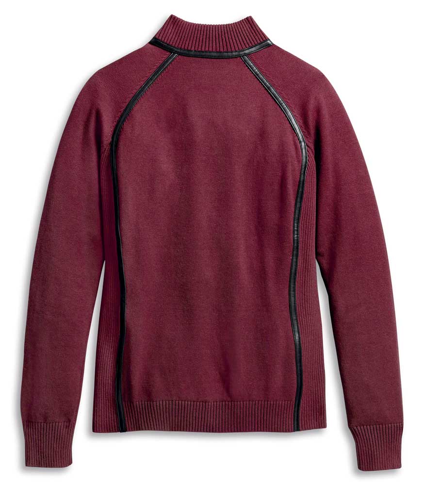 embroidered ski sweatshirt