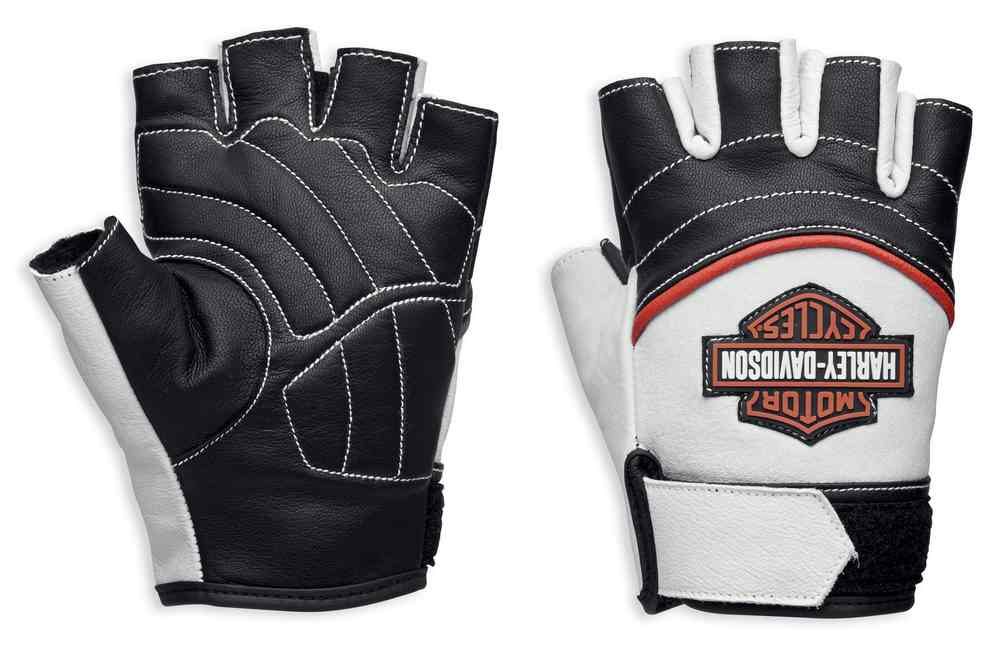 harley davidson half finger gloves