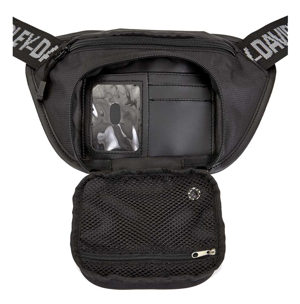 HarleyDavidson 1 RWB Logo Belt Bag, WaterResistant Black 99426