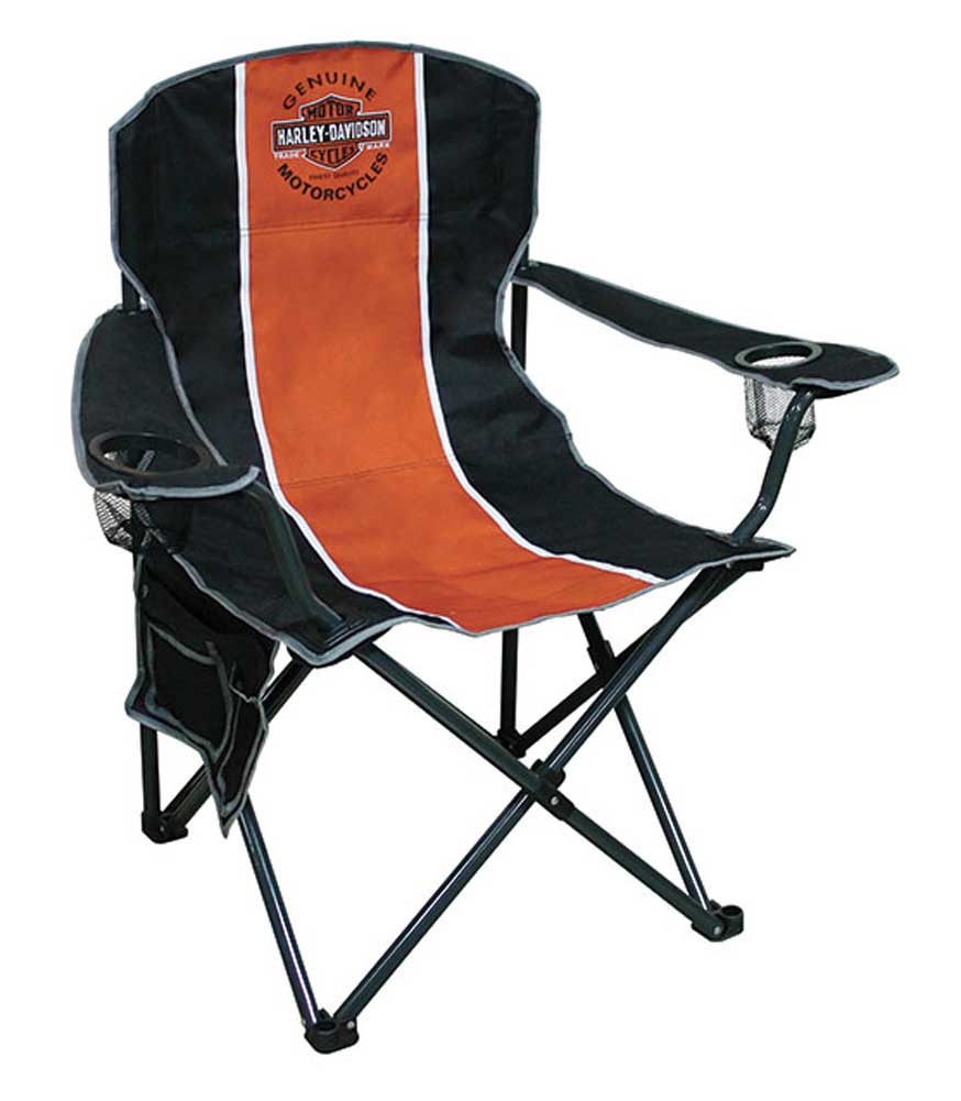 HarleyDavidson Bar & Shield Compact Chair, XLarge Size w/ Carry Bag