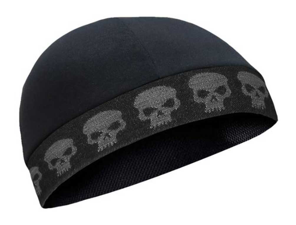 That's A Wrap Unisex Ghost Skull Performance CoolMax Cool Skull Cap
